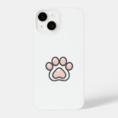 Paw iphone 14ケース iPhoneケース (裏面)