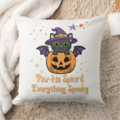 Paw-kin Spice & Everything Spooky | Halloween クッション (ブランケット)