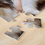 Paw Love Editableカラーペットカスタム写真パズル ジグソーパズル (側面)