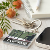 Paw-Paw両面フォトデザイン キーホルダー (正面右)