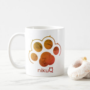 paw paws cat nikuQシリーズ 肉球 （猫） デザイン  コーヒーマグカップ