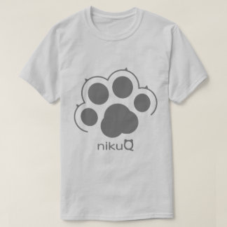 paw paws cat nikuQシリーズ 肉球 （猫） デザイン  Tシャツ
