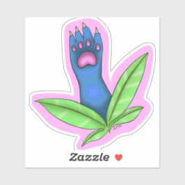 Paw Plant Sticker シール