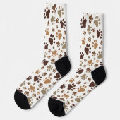 Paw Print Socks ソックス (左)