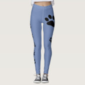Paw Print Team Sports Any Colorレギンス レギンス (正面)