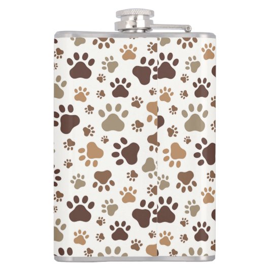 Paw Prints  フラスク (裏面)