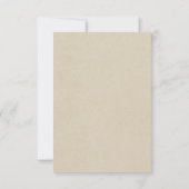 Paw Prints 結婚's Thank You Photo Card サンキューカード (裏面)