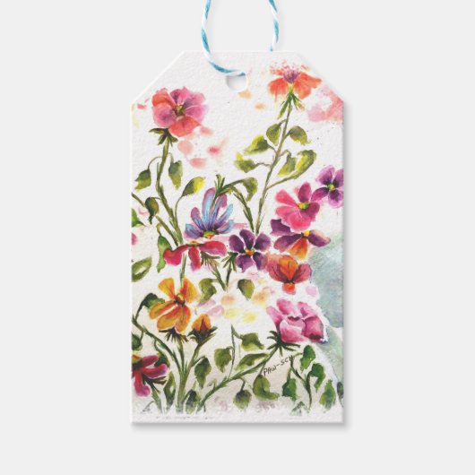 PAW PRINTS ANGEL ギフトタグ (正面)