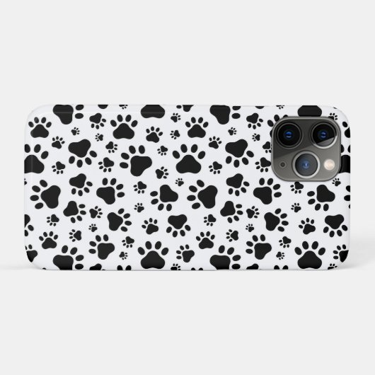 Paw Prints IPhone 11 Pro Case Case-Mate iPhoneケース (裏面(横))