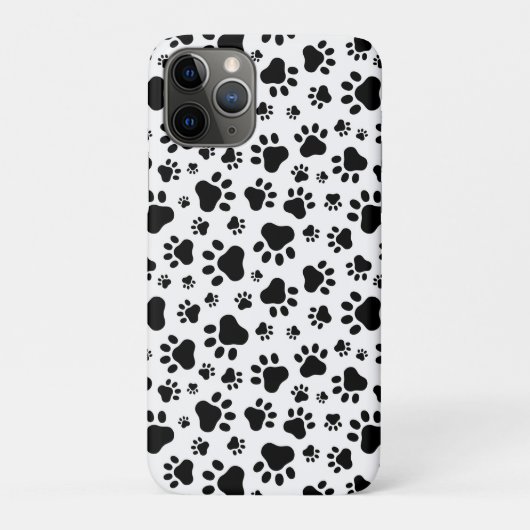 Paw Prints IPhone 11 Pro Case Case-Mate iPhoneケース (裏)