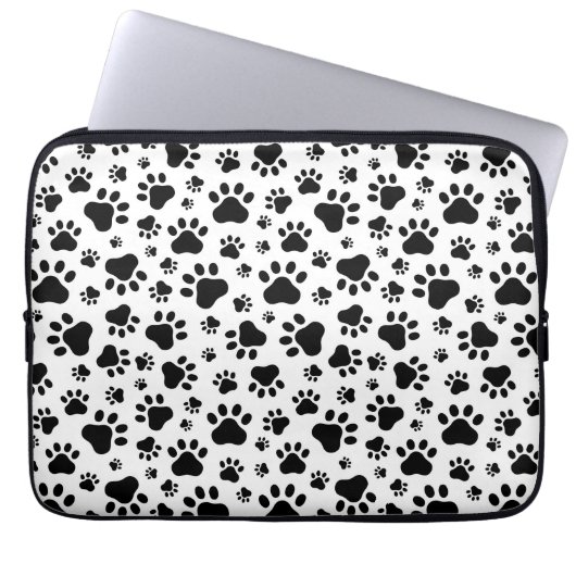 Paw Prints Laptop Sleeve ラップトップスリーブ (正面)