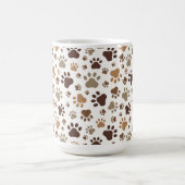 Paw Prints Mug コーヒーマグカップ (中央)