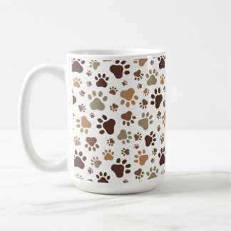 Paw Prints Mug コーヒーマグカップ