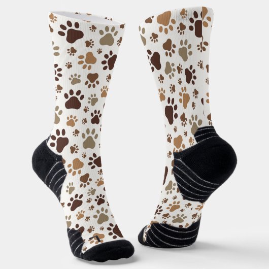 Paw Prints Socks ソックス (傾斜あり)