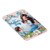 Paw-sitive Moments：ウェスティー写真 マグネット (右側)