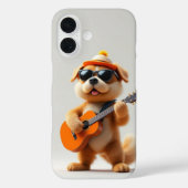 Paw-sitive Vibes:かわいい犬とギター Case-Mate iPhoneケース (裏面)