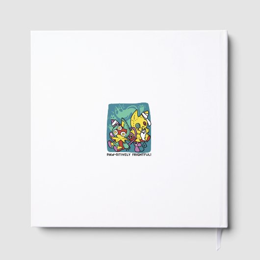 Paw-sitively Frightful | Monstrous Cats Halloween ゲストブック (裏面)