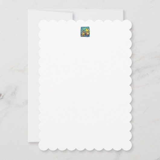 Paw-sitively Frightful | Monstrous Cats Halloween  サンキューカード (裏面)