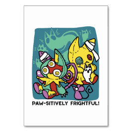 Paw-sitively Frightful | Monstrous Cats Halloween  テーブルナンバー