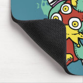 Paw-sitively Frightful | Monstrous Cats Halloween  マウスパッド (コーナー)