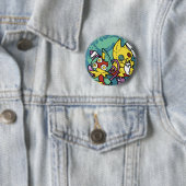 Paw-sitively Frightful | Monstrous Cats Halloween  缶バッジ (インサイチュ)