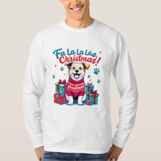 Paw-some Christmas Funny Dog T-shirt Tシャツ