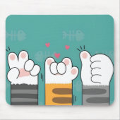 Paw-some Pals マウスパッド (正面)