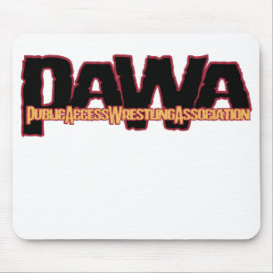 PAWAグラフィックロゴ マウスパッド