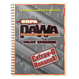 PAWA公式ポスターを手に入れて ノートブック