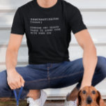 Pawcrastinator定義おもしろい犬所有者ことわざ Tシャツ<br><div class="desc">このシャツのスタイルを変更するには、「スタイル」オプションの下の「詳細」>「詳細」を選択する。この領域でパーソナライズされたは、さらにオプションを選択しカスタマイズて、名前クリック、イニシャルまたは単語を変更することによカスタマイズり、提供または使用される可能性がある。また、文字の色やスタイルを変更したり、画像のみのデザインの文字を削除したりすることもできます。私は連絡colorflowcreations@gmail.comで私はもし、このデザインを別の製品に持つ必要がある。www.facebook.com/colorflowcreations、www.instagram.com/colorflowcreations、www.twitter.com/colorflowart、後を追およびwww.pinterest.com/colorflowcreationsで自分の創造や自分の情報を見る。</div>