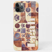 Pawesome Customizable Abstract Dog Paw Print Case-Mate iPhoneケース (裏面)