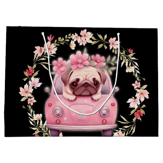 Pawfect抱き枕 ラージペーパーバッグ (裏面)