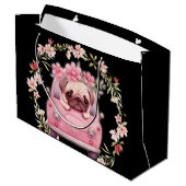 Pawfect抱き枕 ラージペーパーバッグ (裏面アングル)