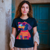 Pawfect Dachshund Wienerdog Doxie Dogmomスタイル トライブレンドＴシャツ