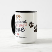 Pawfect Love – コンボマグカップ15 oz マグカップ (正面左)
