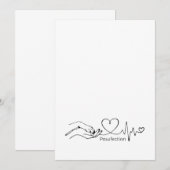 Pawfection One-Line Art – Minimalist Dog Lover (正面/裏面)