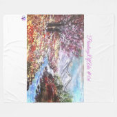 PawingsOfAda #06 – アーティスト – 不明なフリース 空白の フリースブランケット (正面(横))