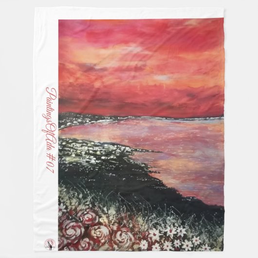 PawingsOfAda #07 – アーティスト – 不明なフリース 空白の フリースブランケット (正面)