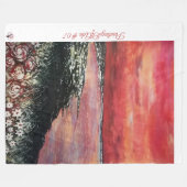 PawingsOfAda #07 – アーティスト – 不明なフリース 空白の フリースブランケット (正面(横))