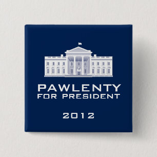 Pawlenty 2012年 缶バッジ