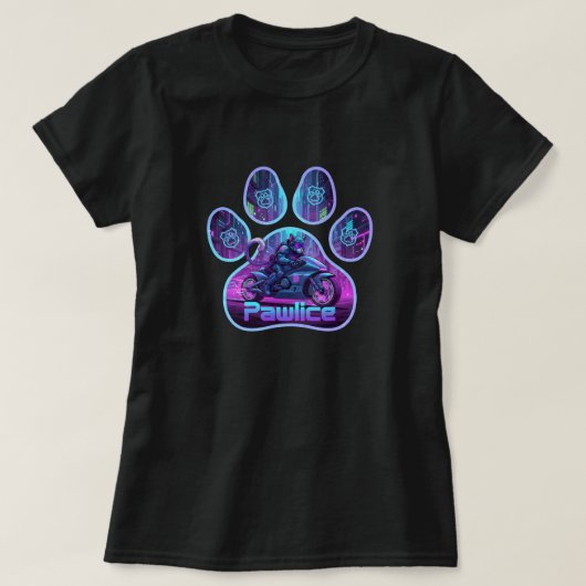 Pawlice Tシャツ (デザイン正面)