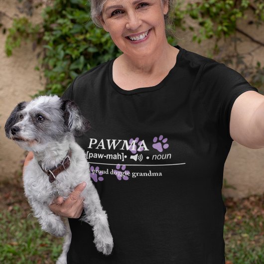 Pawma – カスタマイズ可能な定義 – ドギーおばあちゃん プラスサイズTシャツ