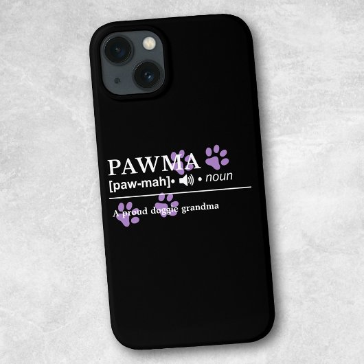 Pawma - Customizable Definition - Doggie Grandma Case-Mate iPhoneケース