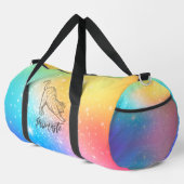 Pawmaste Cat Yoga Large Duffel Bag ダッフルバッグ (右コーナー)