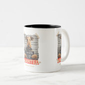 Pawnal Code: "Collar Fraud" - Bad Airedale Terrier ツートーンマグカップ (正面右)