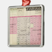 Pawnee都市、ネブラスカ メタルオーナメント (左)