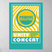 PAWNEE EAGLETON UNITY CONCERT ポスター (正面)