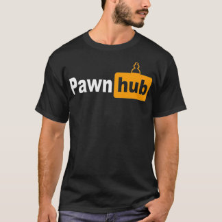 PawnHubチェおもしろいス男性へ Tシャツ