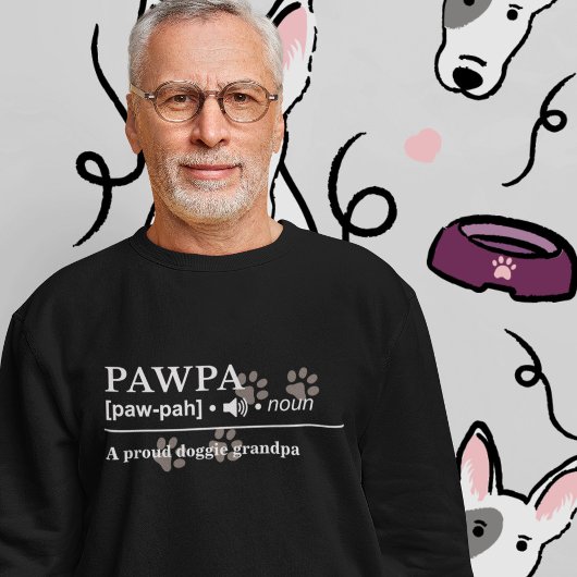 Pawpaドカスタマイズッグ恋人Sweatshirt スウェットシャツ