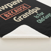 PawPawおじいちゃんが年配の人のためだから シェルパブランケット (3/4)